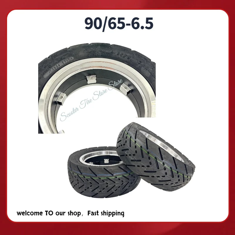 Dualtron Thunder Electric Scooter Original 90/65-6.5 Tubeless Tire with Wheel Hub 11 Inch Hub Tubeless Tire