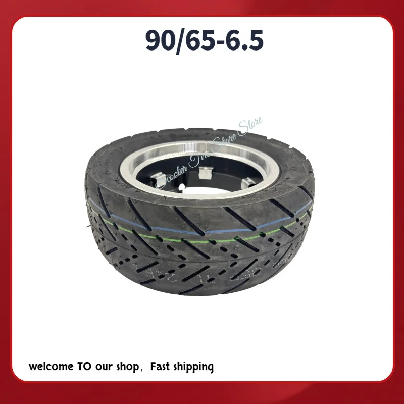 Dualtron Thunder Electric Scooter Original 90/65-6.5 Tubeless Tire with Wheel Hub 11 Inch Hub Tubeless Tire