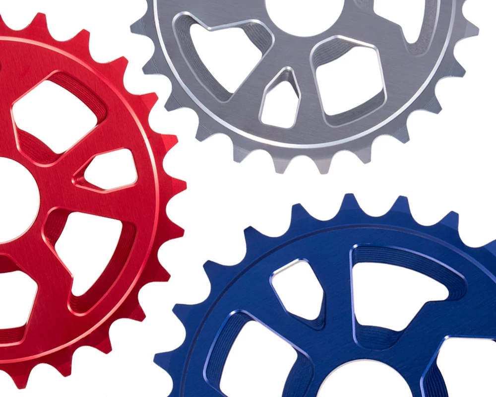 Funsea BMX Sprocket 25T Alloy 6061 Bicycle Plate for Wheelie Stunt Big Cruiser One Way Chainring Full Machine Nezha