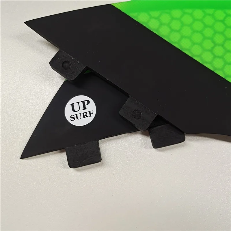 UPSURF FCS KEEL Twin FINS Surfboard FinS 2pcs/set Honeycomb Patchwork Twin Fins For Sup Accessories Surfing Quilhas