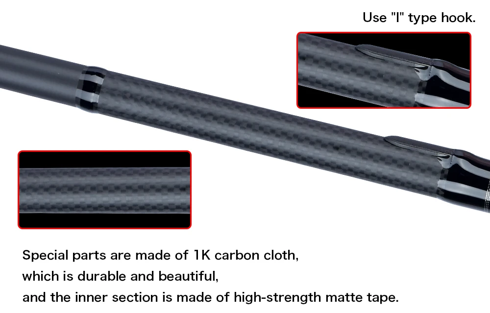 BIUTIFU 2Tips Carp Fishing Rod 3.5lb 7Sections 4.2/3.6/3.0m 30t Carbon Fiber Travel Throwing 60-150m Shore Casting Spinning Pole