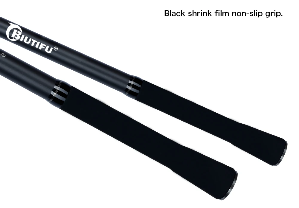 BIUTIFU 2Tips Carp Fishing Rod 3.5lb 7Sections 4.2/3.6/3.0m 30t Carbon Fiber Travel Throwing 60-150m Shore Casting Spinning Pole