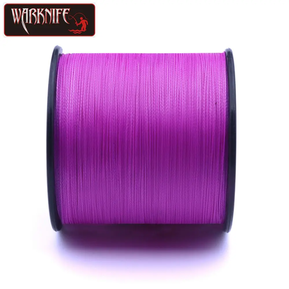 Warknife 16 Strands 250M 350M Hollow Core PE Braid Extreme Japan Braided Fishing Line 20LBs-500LBs Fishing Assist Line Fish Line