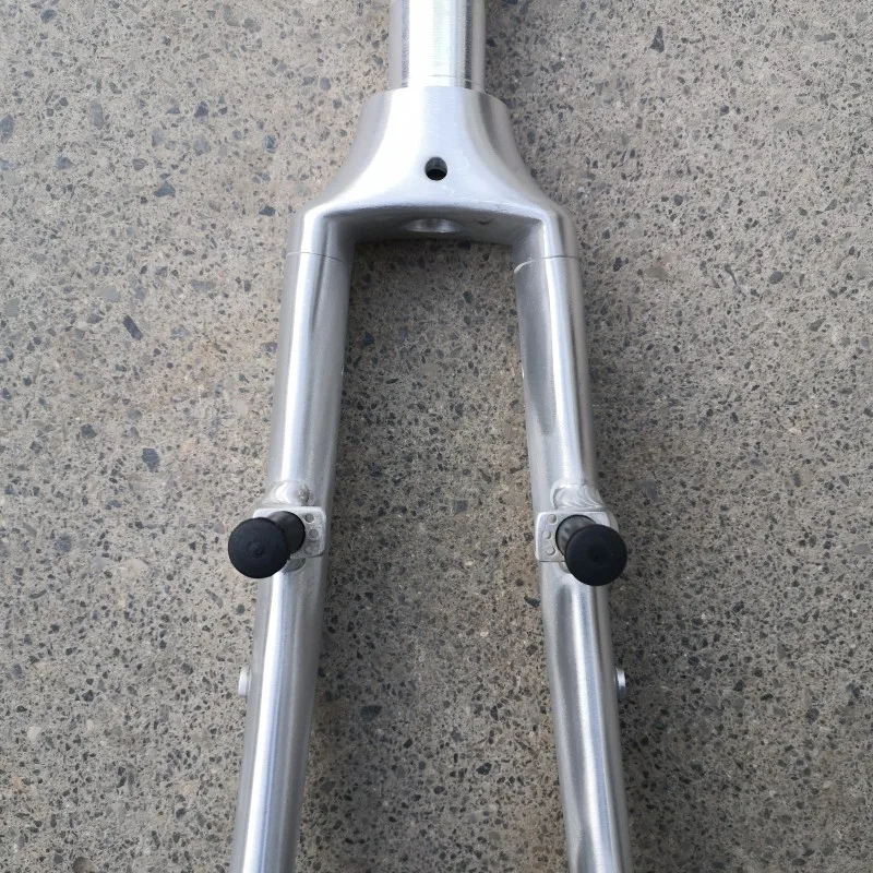 20 Inch Folding Bike Forks Aluminum 406 V Brake Bicycle Front Fork Workblank Fork