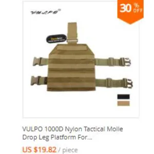 VULPO Tactical Rifle Triple Magazine Pouch Modular Molle Triple Mag Pouch Carrier For MP5 MP7 KRISS Hunting Airsoft