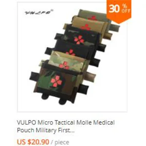 VULPO Tactical Rifle Triple Magazine Pouch Modular Molle Triple Mag Pouch Carrier For MP5 MP7 KRISS Hunting Airsoft