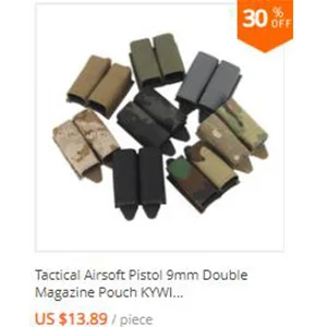 VULPO Tactical Rifle Triple Magazine Pouch Modular Molle Triple Mag Pouch Carrier For MP5 MP7 KRISS Hunting Airsoft