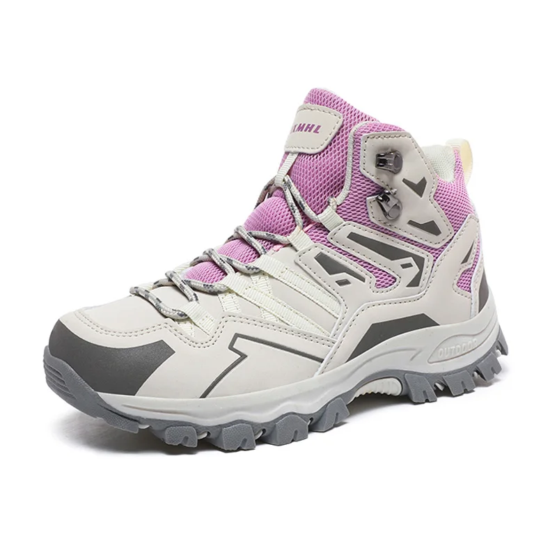 Outdoor Women Ankle Hiking Boots Trekking Shoes Mountain Tracking Treking Sneakers 2023 New Dropshipping
