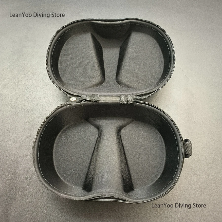 Superior Aluminium Freediving Goggles Similar Apollo Alloy Low Volume Diving Glasses Comfortable Scuba Mask with Black Box