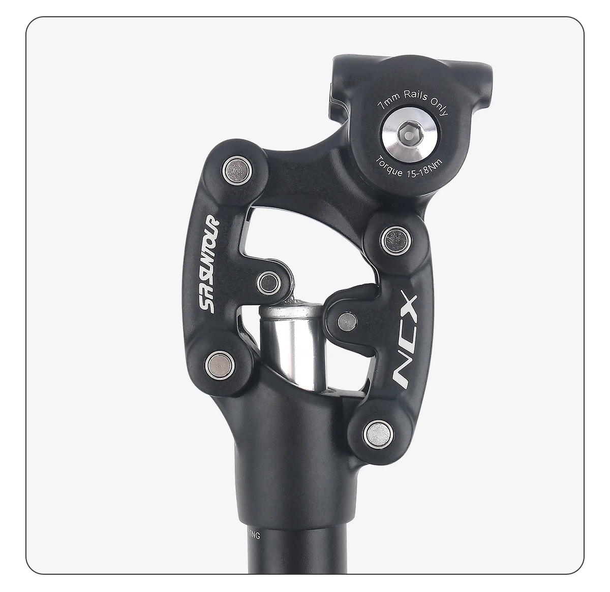 SR Suntour NCX MTB Suspension Seatpost Mountain Bike Dropper 27.2 30.9 31.6mm*350mm Bicycle Shock Absorber Seat Tube