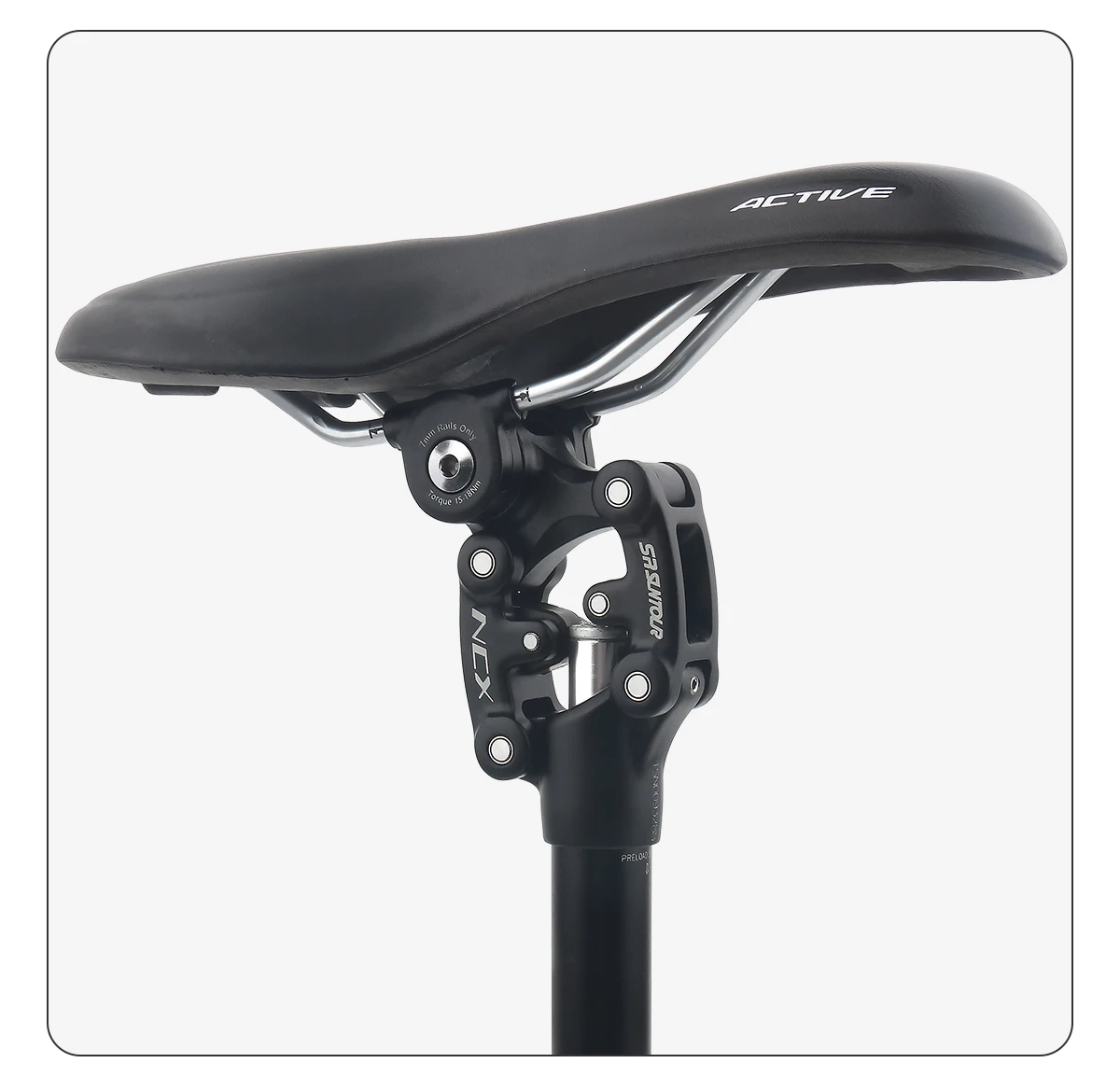 SR Suntour NCX MTB Suspension Seatpost Mountain Bike Dropper 27.2 30.9 31.6mm*350mm Bicycle Shock Absorber Seat Tube