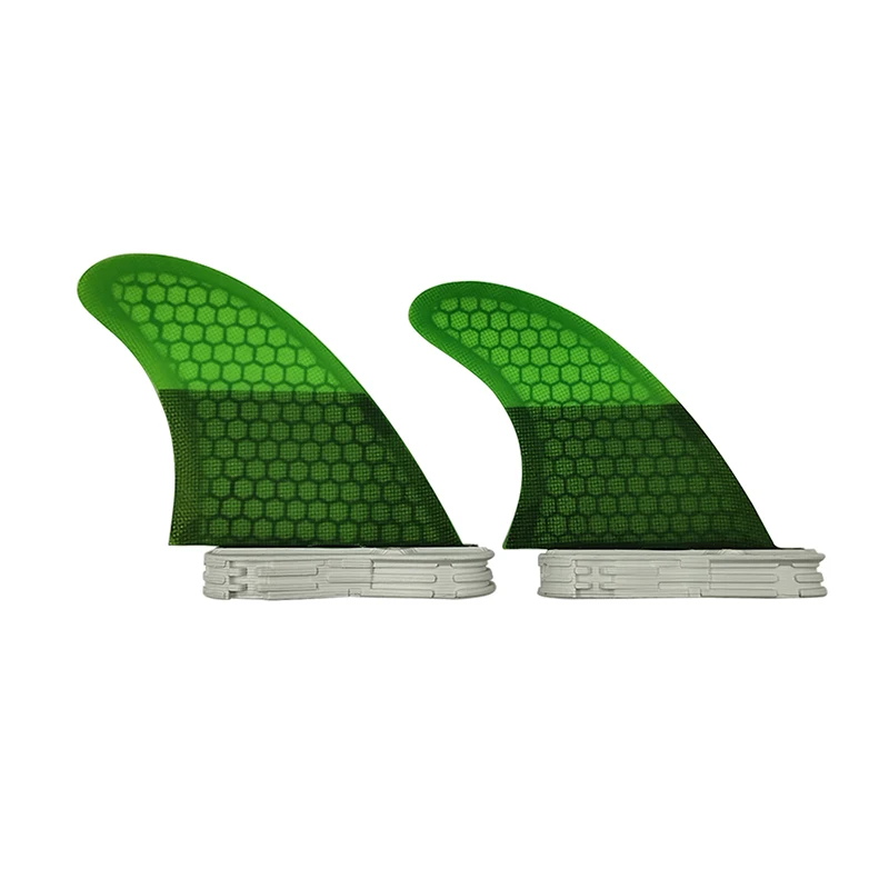 M+GL/UK2.1 Surf Quad Fins UPSURF FCS 2 Fins Honeycomb Fiberglass Top Performance Core Surfboard Fins Quad Set Quilha Surf 4 Fins