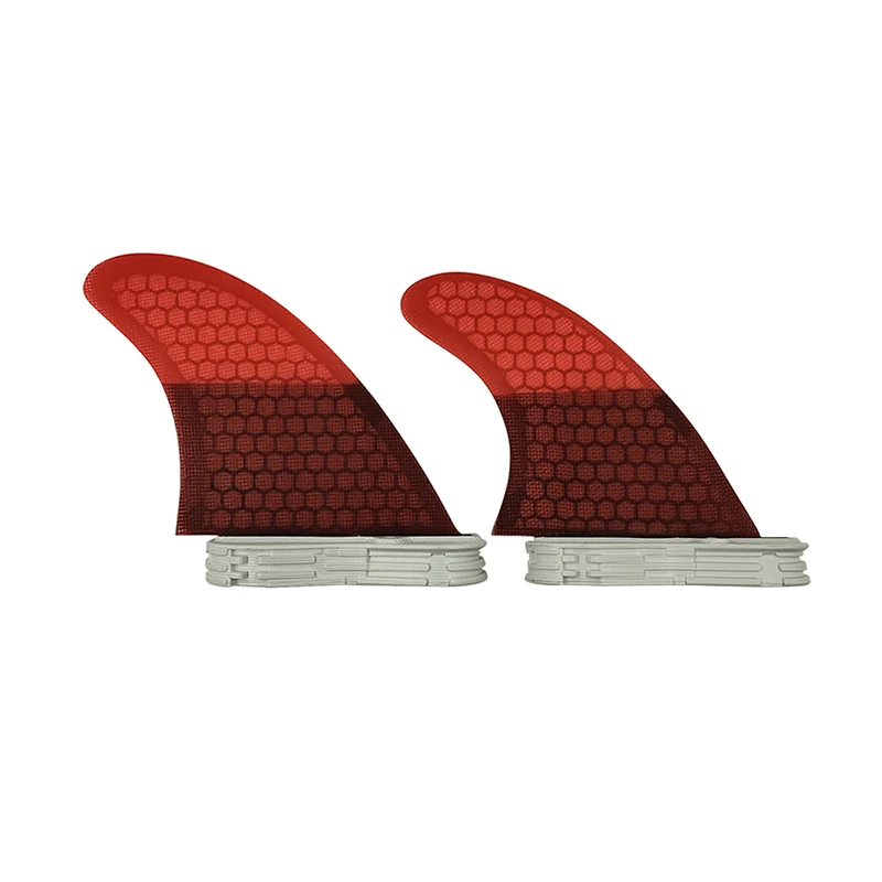 M+GL/UK2.1 Surf Quad Fins UPSURF FCS 2 Fins Honeycomb Fiberglass Top Performance Core Surfboard Fins Quad Set Quilha Surf 4 Fins