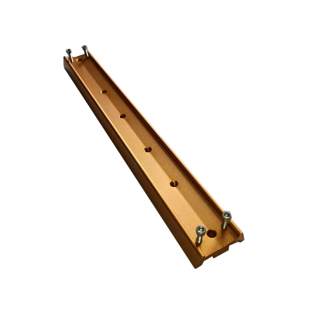 13 Inch Gold/Green Astronomical Telescope Accessories Shrew Dovetail Plate Installation Milano Tail Dovetail Fasteners