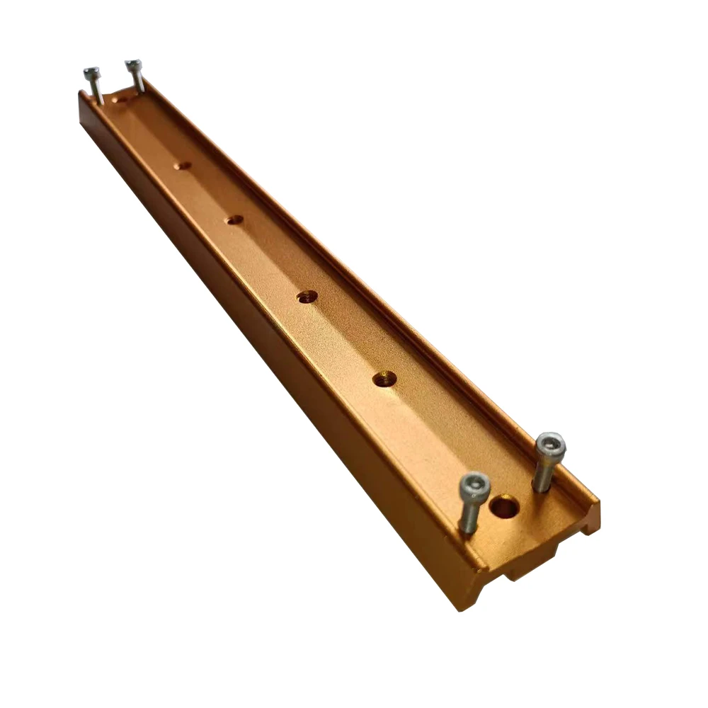 13 Inch Gold/Green Astronomical Telescope Accessories Shrew Dovetail Plate Installation Milano Tail Dovetail Fasteners