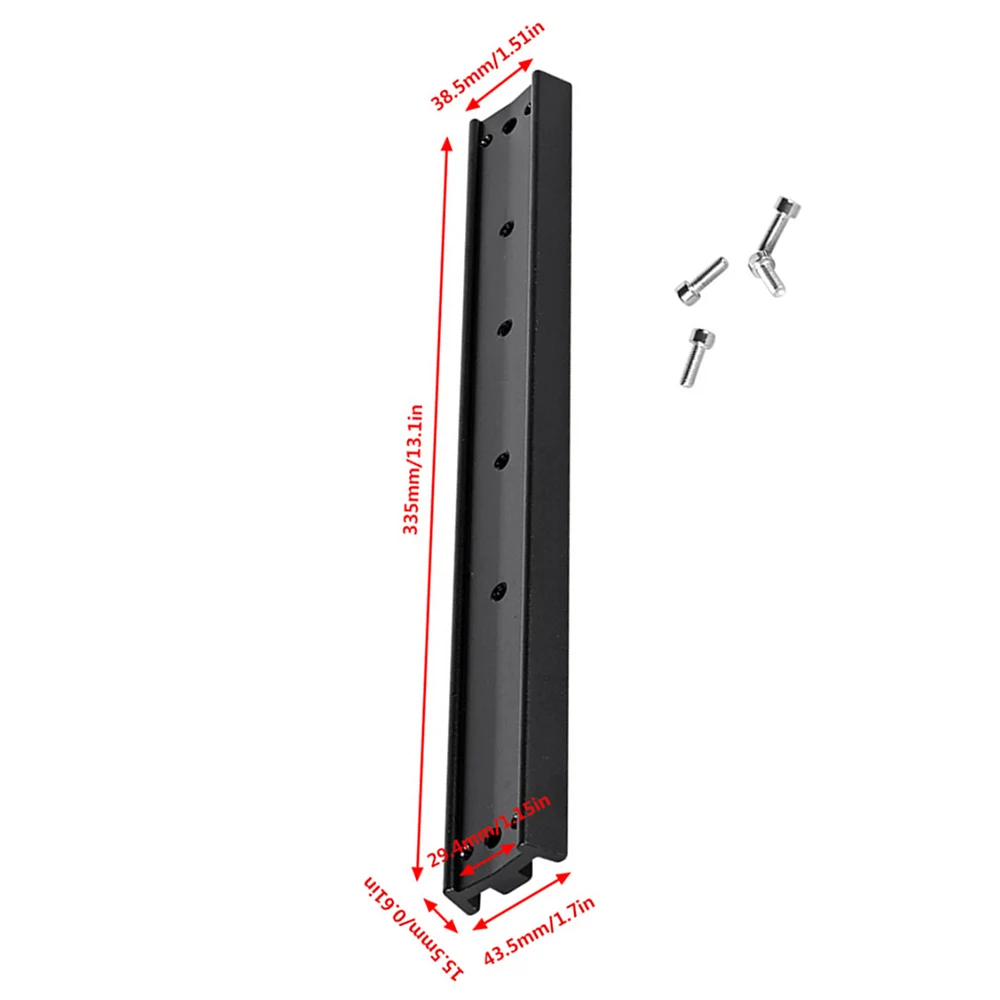 13 Inch Gold/Green Astronomical Telescope Accessories Shrew Dovetail Plate Installation Milano Tail Dovetail Fasteners