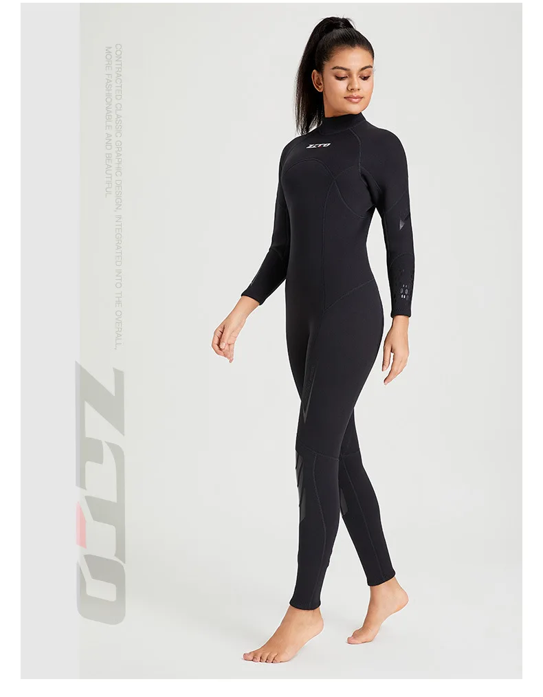 3MM Wetsuit Neoprene Men Women One Piece WetsuitSurf Diving Suit Kayak Swimming Scuba Diving Snorkeling Wet Suit