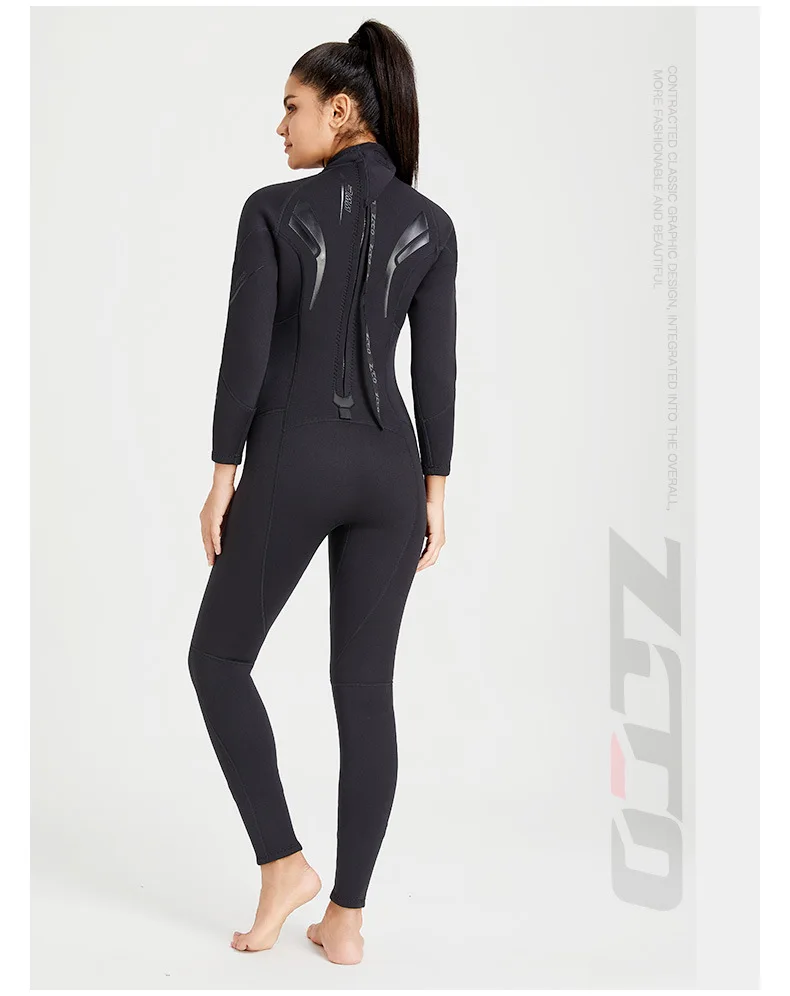 3MM Wetsuit Neoprene Men Women One Piece WetsuitSurf Diving Suit Kayak Swimming Scuba Diving Snorkeling Wet Suit