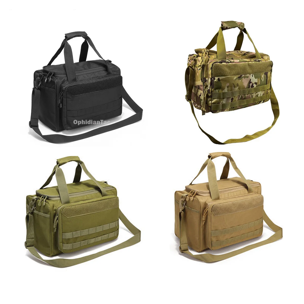 Range Bag Outdoor Hunting Training Shooting Molle Gun Bags Climbing Hiking Camping Large Capacity Handbag
