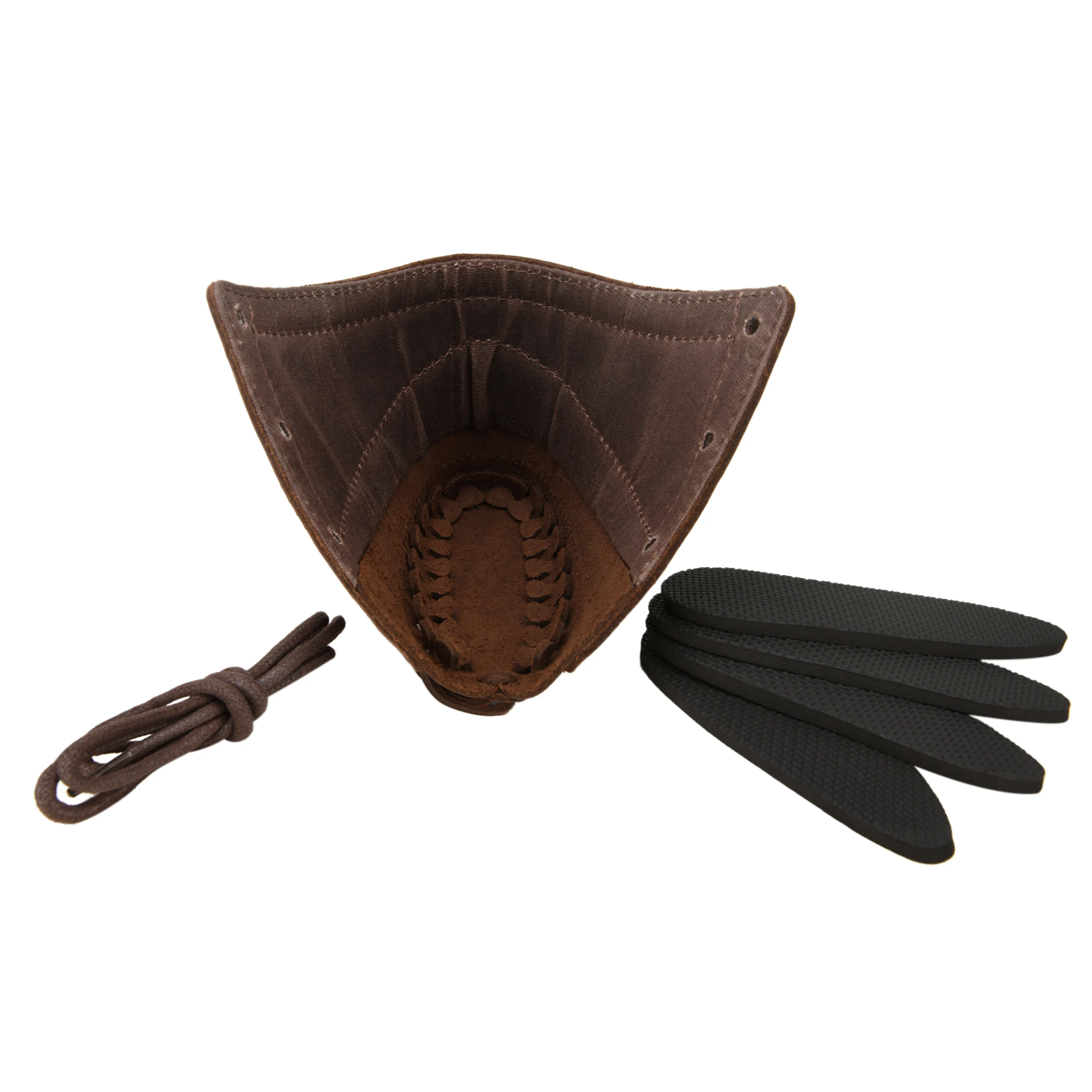 Wayne' Dog Canvas Leather Hunting Gun Recoil Pad for Rifle and Shotgun Buttstock Butt Pad Cover