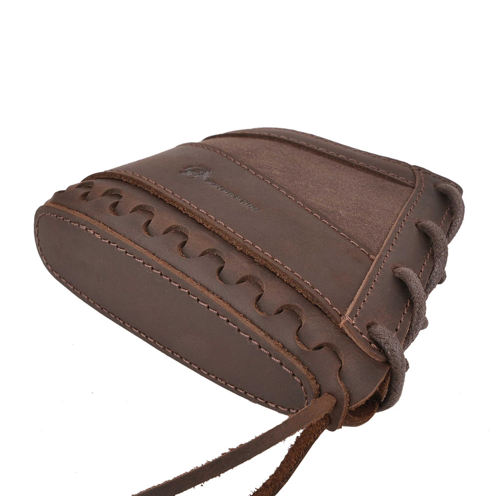 Wayne' Dog Canvas Leather Hunting Gun Recoil Pad for Rifle and Shotgun Buttstock Butt Pad Cover