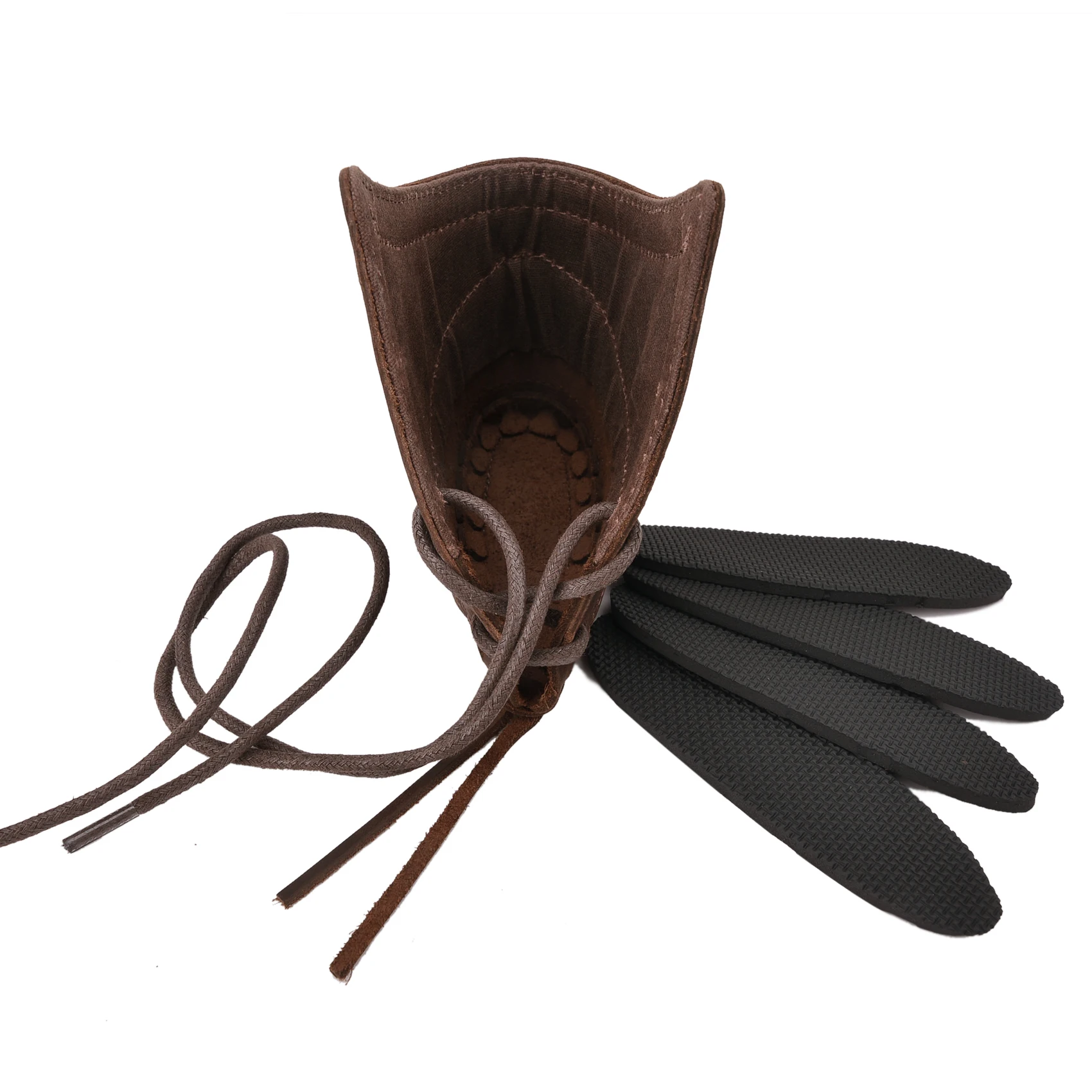 Wayne' Dog Canvas Leather Hunting Gun Recoil Pad for Rifle and Shotgun Buttstock Butt Pad Cover
