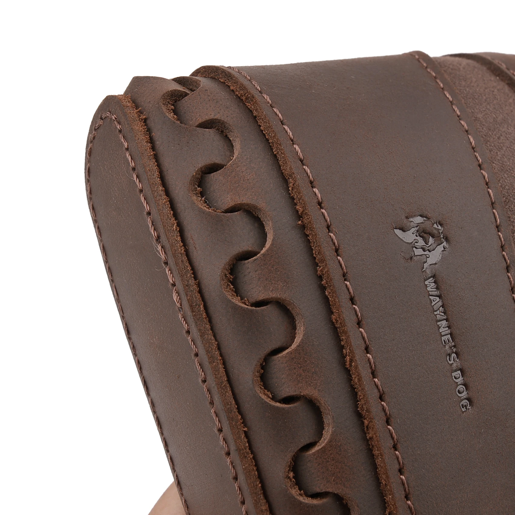 Wayne' Dog Canvas Leather Hunting Gun Recoil Pad for Rifle and Shotgun Buttstock Butt Pad Cover