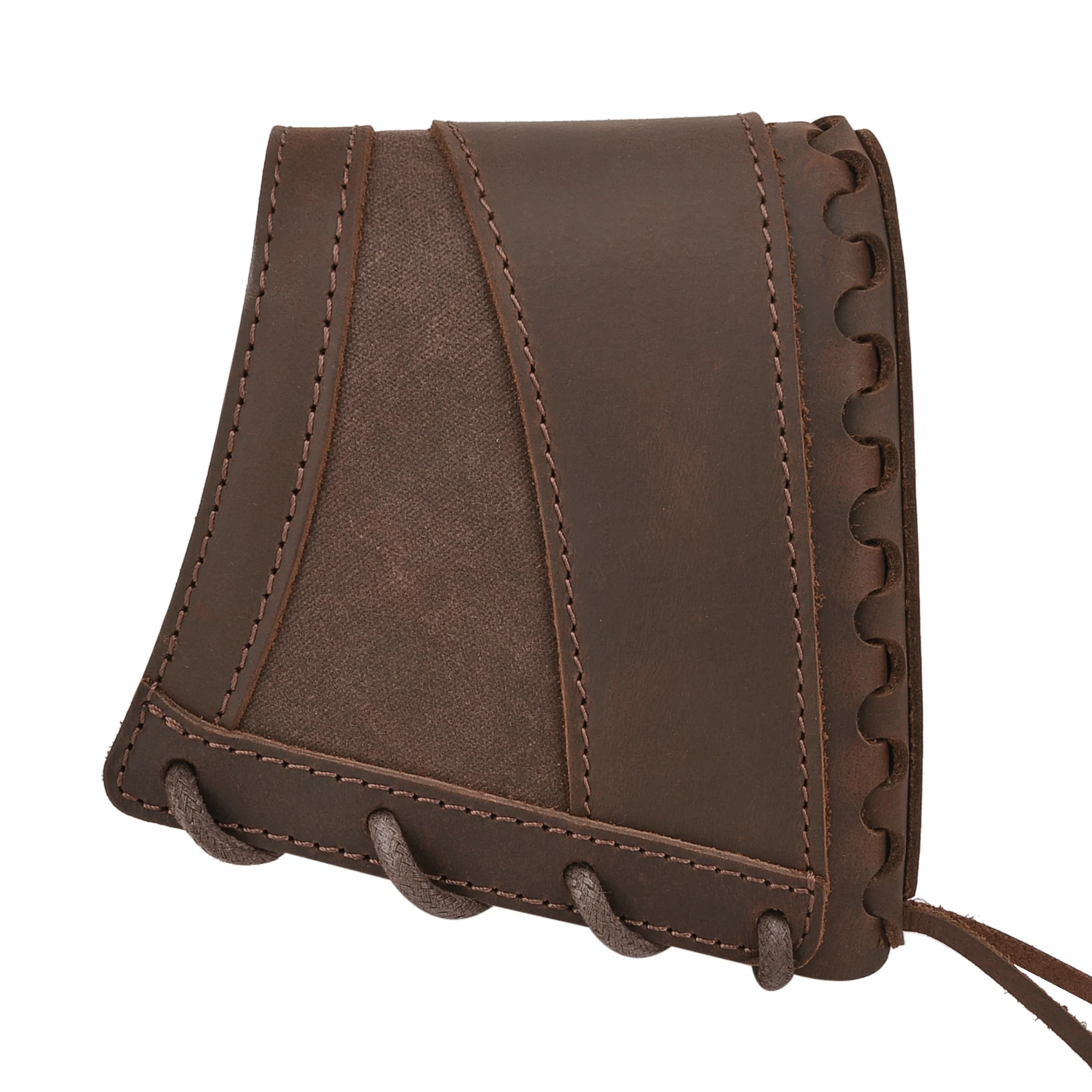 Wayne' Dog Canvas Leather Hunting Gun Recoil Pad for Rifle and Shotgun Buttstock Butt Pad Cover