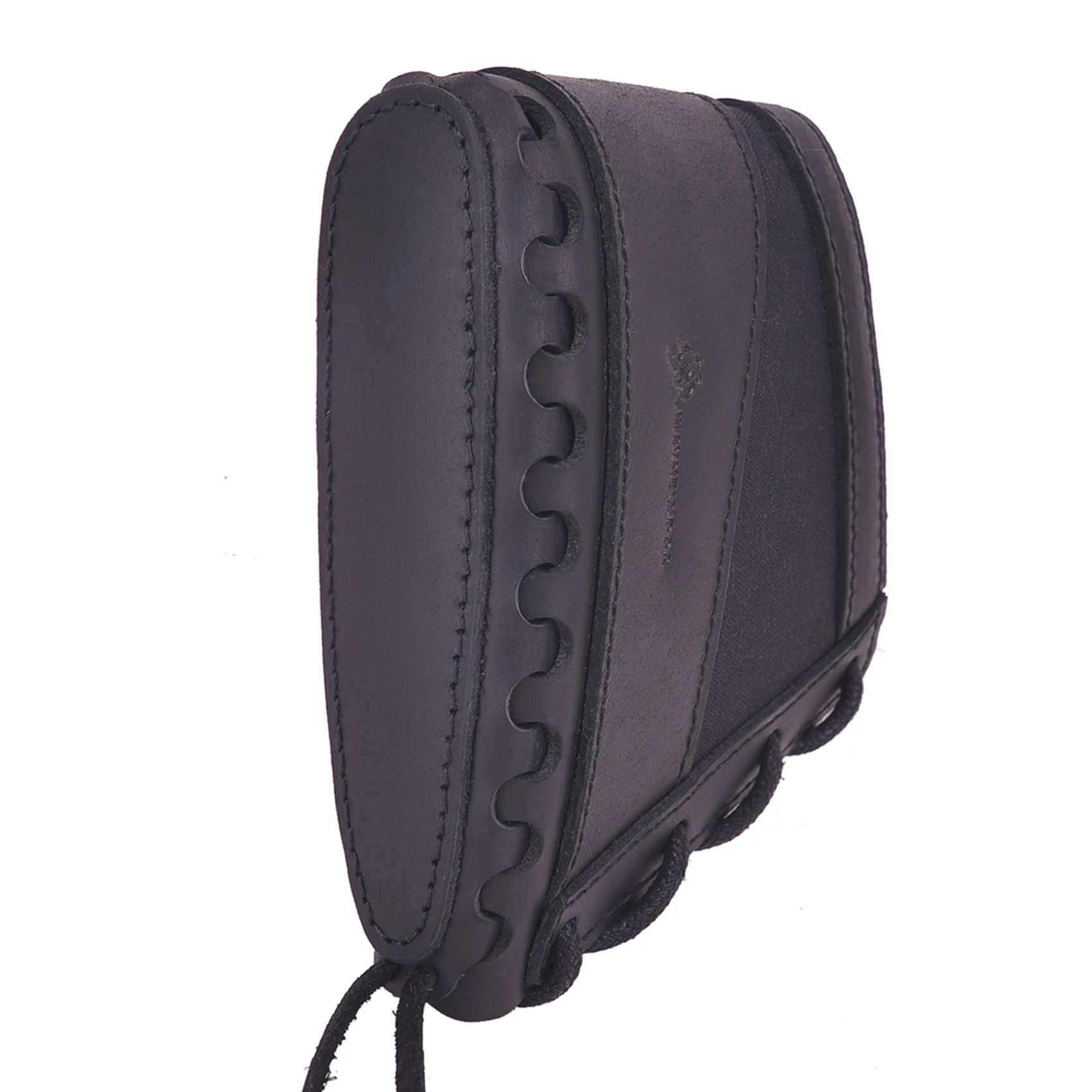 Wayne' Dog Canvas Leather Hunting Gun Recoil Pad for Rifle and Shotgun Buttstock Butt Pad Cover