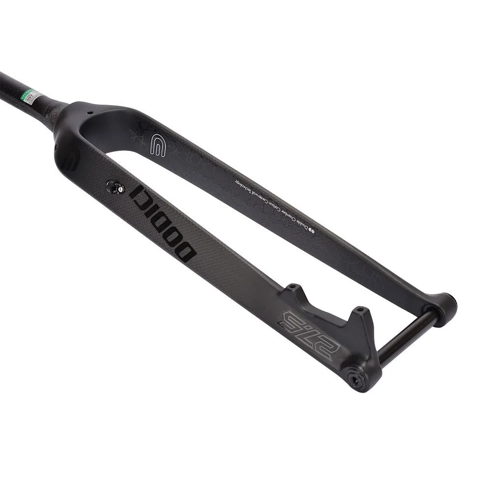 Carbon Fiber Gravel Bicycle Hard Fork 26-27.5-29 Inch 700*45C MTB Mountain Road Riding Bike Carbon Front Fork Disc Brake