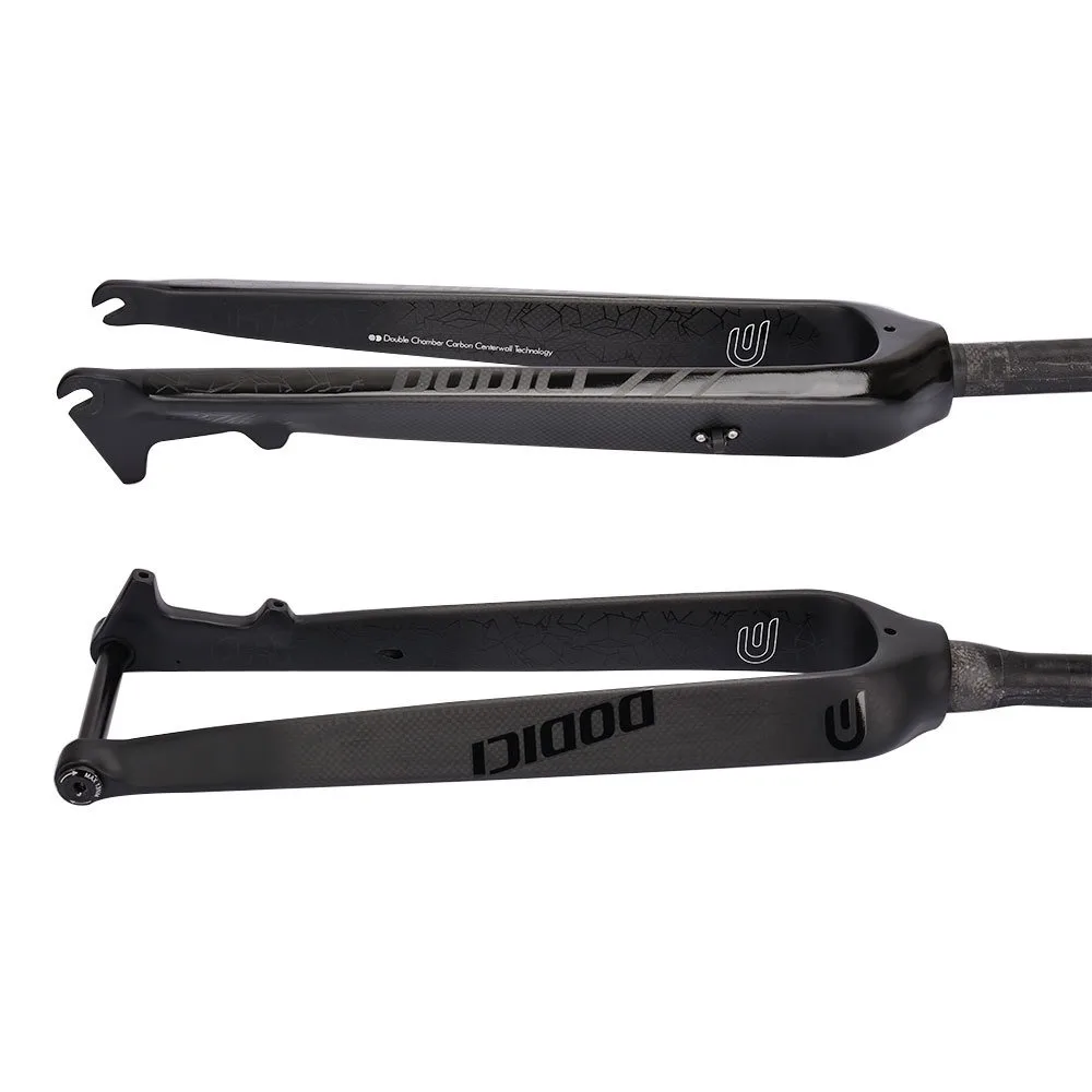 Carbon Fiber Gravel Bicycle Hard Fork 26-27.5-29 Inch 700*45C MTB Mountain Road Riding Bike Carbon Front Fork Disc Brake