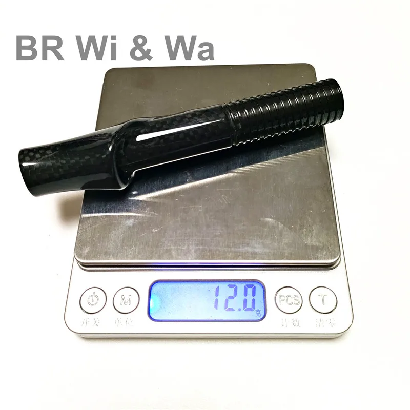 BR Wi & Wa Carbon Reel Seat 3K Woven Carbon Fiber Body With FUJI Hood DIY Spinng Fishing Rod Casting Rod Repair Building 1PCS