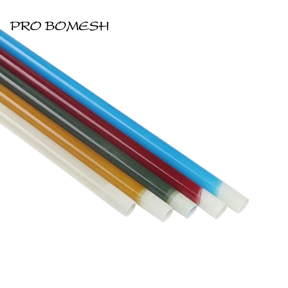 Pro Bomesh 1.43-1.56m 3 Section Hollow Fiber Glass Trout Fishing Rod Blank Travel Fishing Rod Building DIY Component Repair Pole