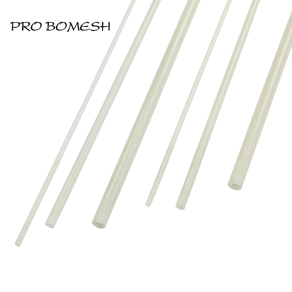Pro Bomesh 1.43-1.56m 3 Section Hollow Fiber Glass Trout Fishing Rod Blank Travel Fishing Rod Building DIY Component Repair Pole