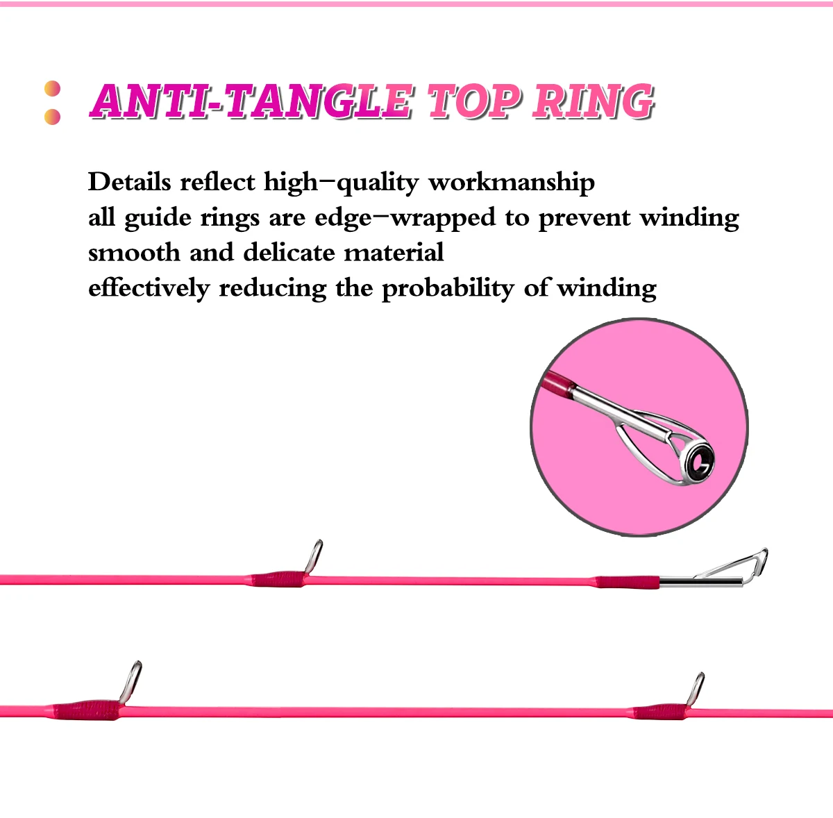 Hunting Goddess 1.35/1.5/1.68/1.8m 5 Feet UL Supper Light Pink Solid Tip Fast Action Carbon Fishing Rod Girl Female Casting Rod