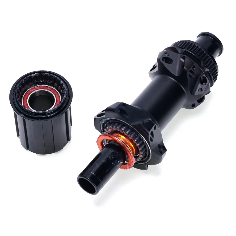 No Logo 180SL Road Hub Ultra Light 240g Central Locking Disc 24 Hole Ratchet 36T Straight Hub Gravel Bicycle For Shimano/SRAM