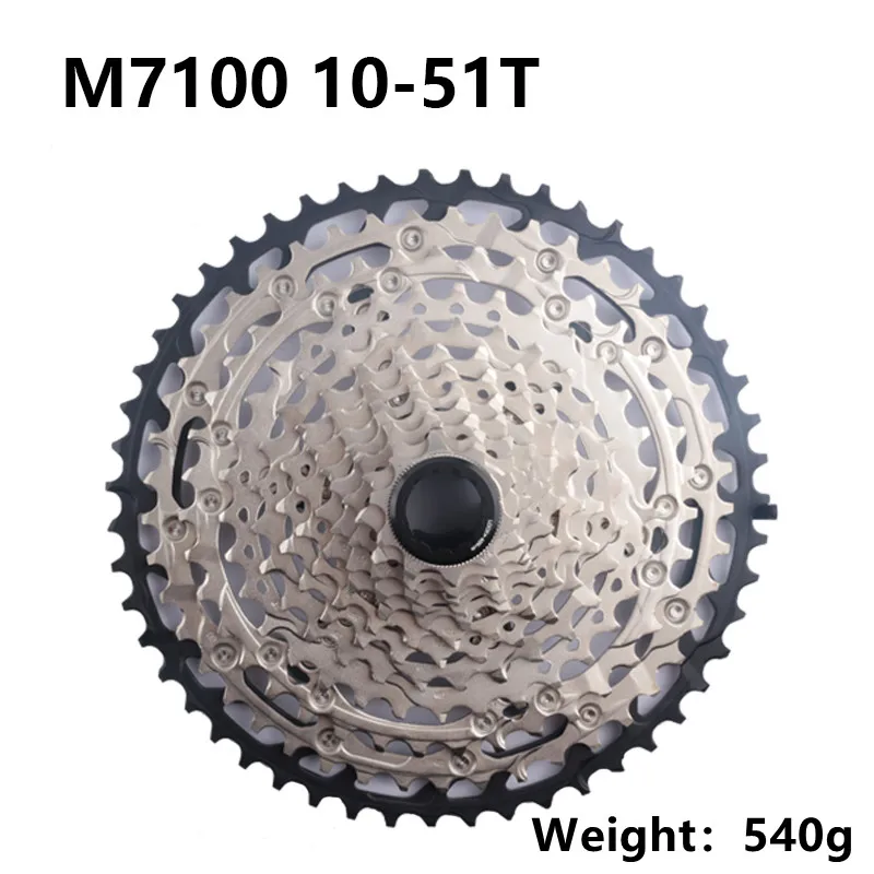 Shimano SLX CS-M7100 Cassette 12s For Mountain Bike Riding Parts Original 12 Speed 10-51T 10-45T