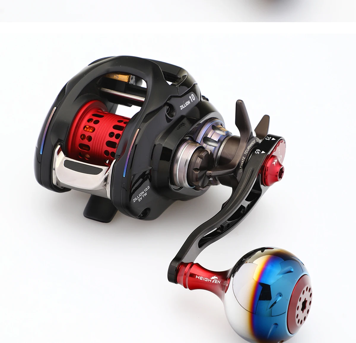 HEIGHTEN Power Handle Knob 30/38/45mm 32g for Shimano Stradic SW Twinpower SW Ultegra 5000-8000 Reel
