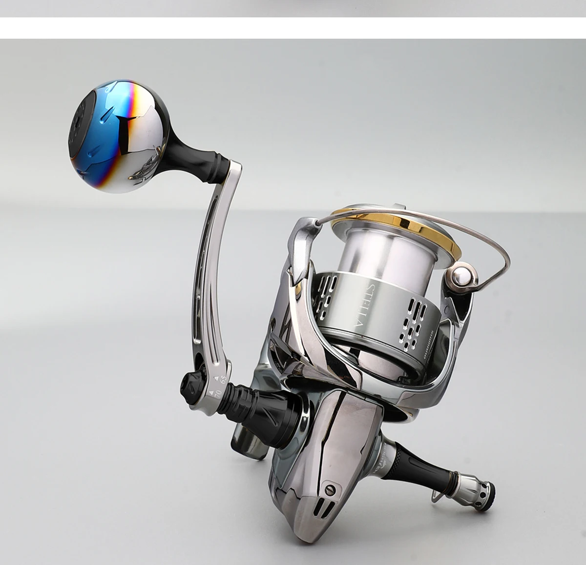 HEIGHTEN Power Handle Knob 30/38/45mm 32g for Shimano Stradic SW Twinpower SW Ultegra 5000-8000 Reel