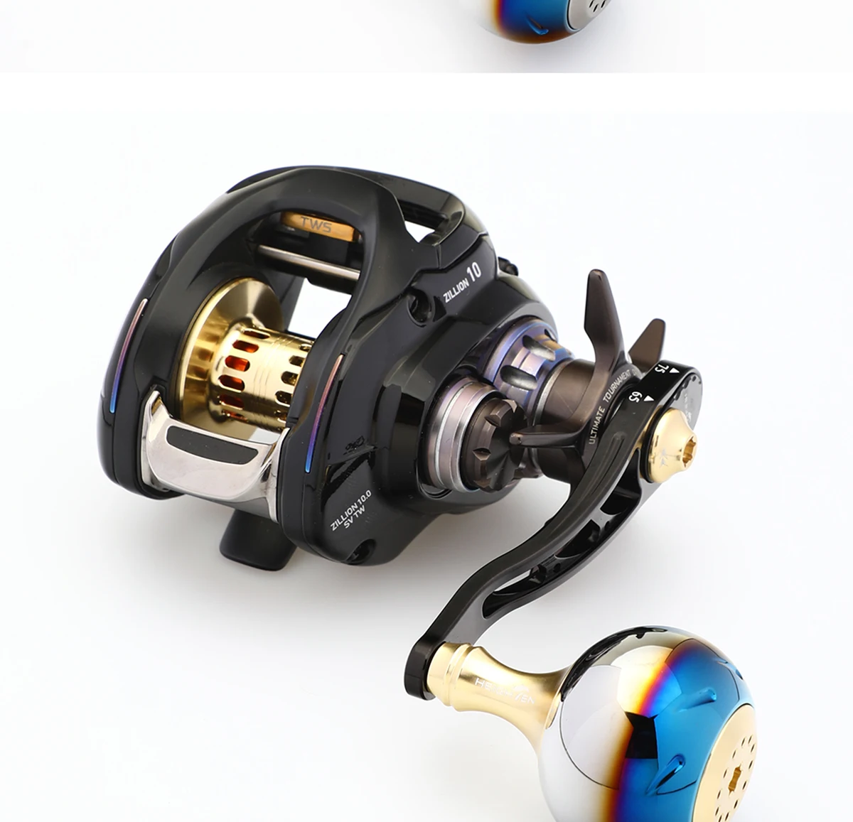 HEIGHTEN Power Handle Knob 30/38/45mm 32g for Shimano Stradic SW Twinpower SW Ultegra 5000-8000 Reel