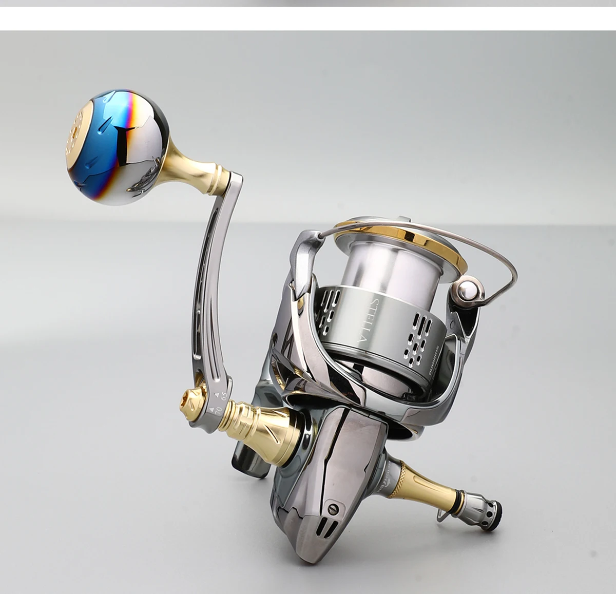 HEIGHTEN Power Handle Knob 30/38/45mm 32g for Shimano Stradic SW Twinpower SW Ultegra 5000-8000 Reel