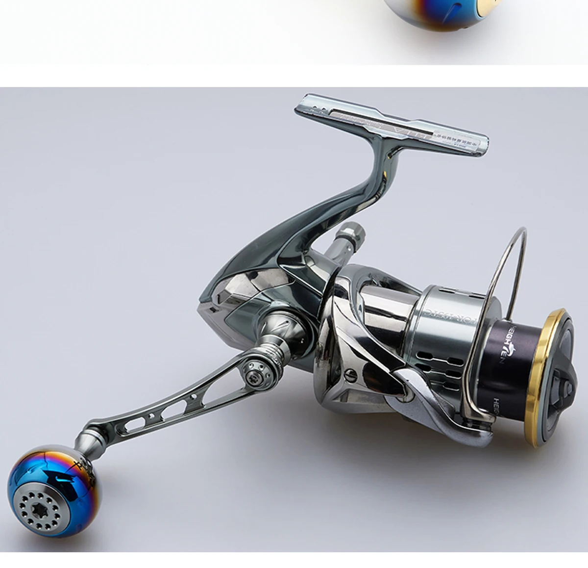 HEIGHTEN Power Handle Knob 30/38/45mm 32g for Shimano Stradic SW Twinpower SW Ultegra 5000-8000 Reel