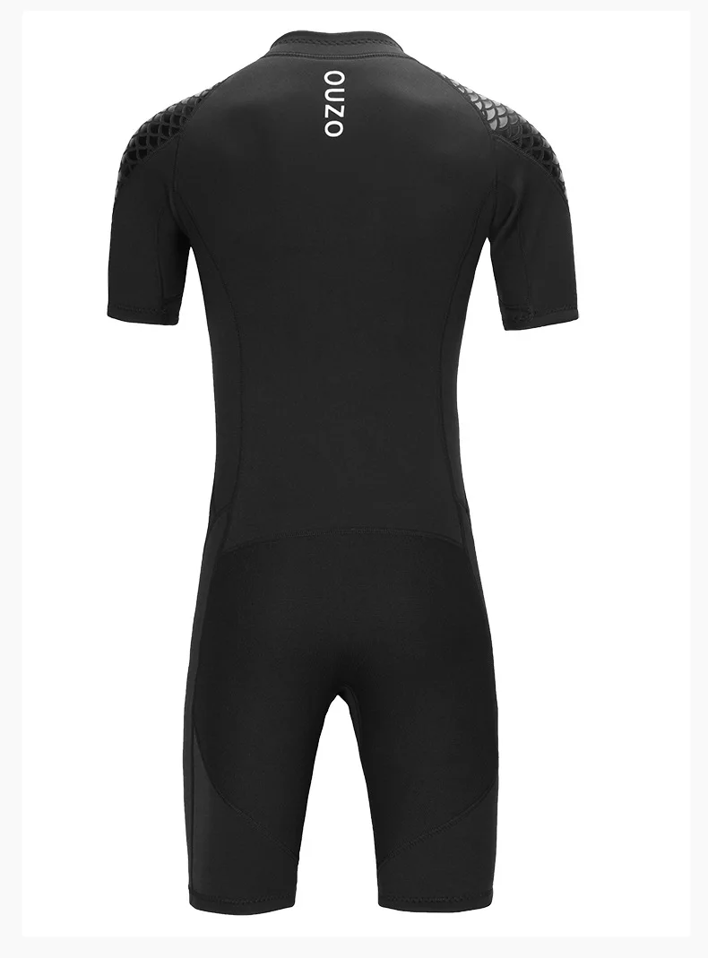 Mens Womens 3mm Short-sleeved Wetsuits Diving Surfing Suits Snorkeling Kayaking Spearfishing Freediving Swimming Full Body