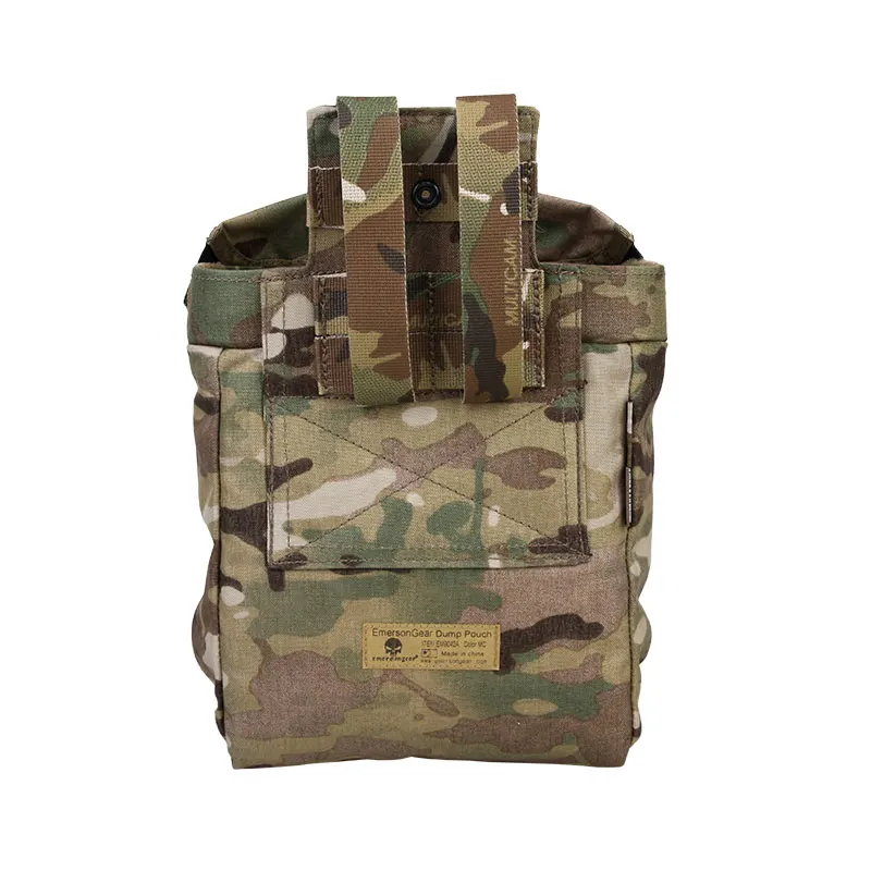Emersongear Tactical Dump Pouch MOLLE Drop Pouch Foldable Mag Recycling Holder Magazine Storage Purposed Bag Hunting Combat