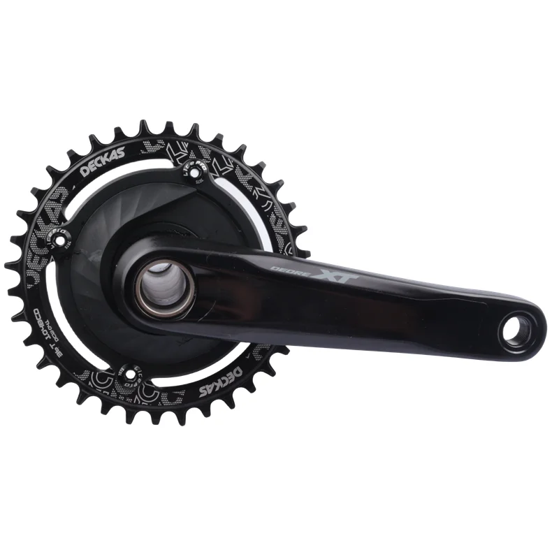 Shimano SLX M7100 M8100 Crank With XCADEY XPOWER 104bcd Power Meter  Deckas 104bcd chainring For M7100 M8100 M9100