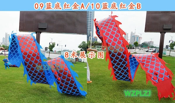 Sale 6M Dragon Dance Costume Fitness Outdoor Carnival Sports Exercise Abdomin Square Performance Funny Toys Group Activities