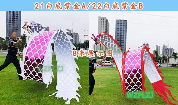 Sale 6M Dragon Dance Costume Fitness Outdoor Carnival Sports Exercise Abdomin Square Performance Funny Toys Group Activities