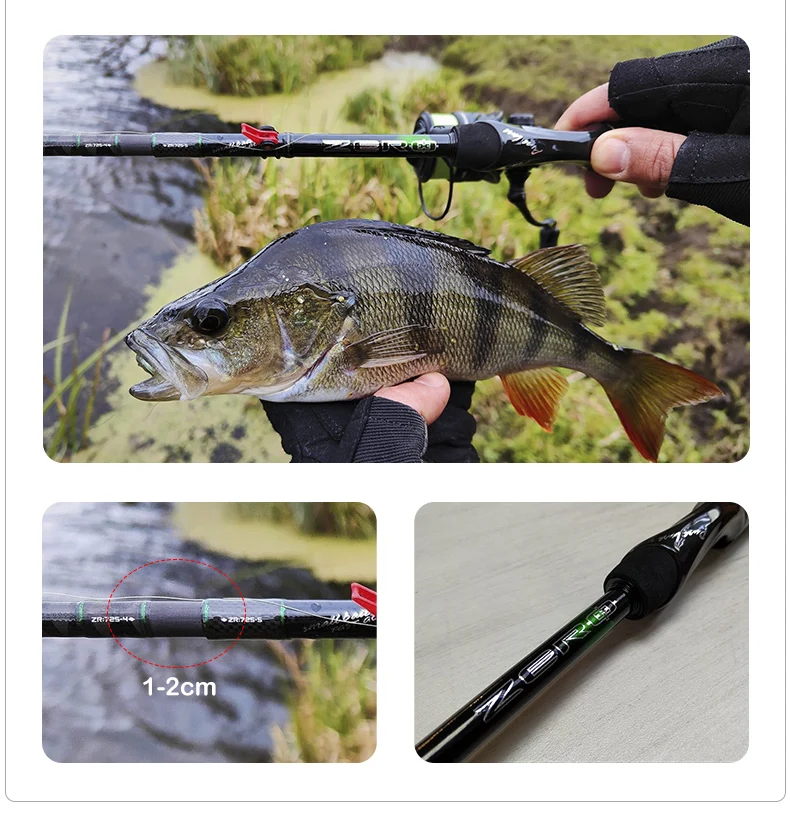 PURELURE ZERO Small Bait Light High Carbon Long Throwing Rod Rock Fishing Spinning Trout Rod BFS Fishing Casting UL Stream Bass