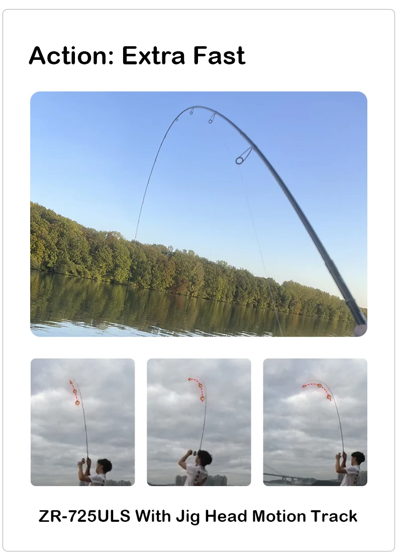 PURELURE ZERO Small Bait Light High Carbon Long Throwing Rod Rock Fishing Spinning Trout Rod BFS Fishing Casting UL Stream Bass
