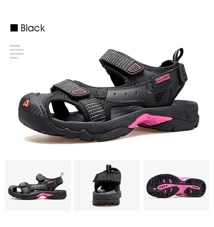 HUMTTO Hiking Shoes for Women Outdoor Sandals Womens Breathable Water Beach Sandals Summer Camping Fishing Climbing Aqua Sneaker
